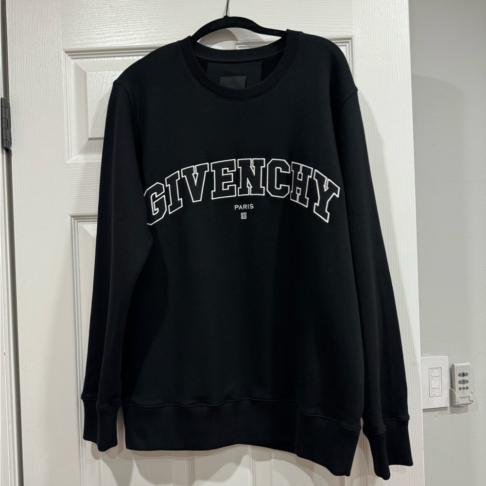 Givenchy Logo Embroidered Crewneck Sweatshirt